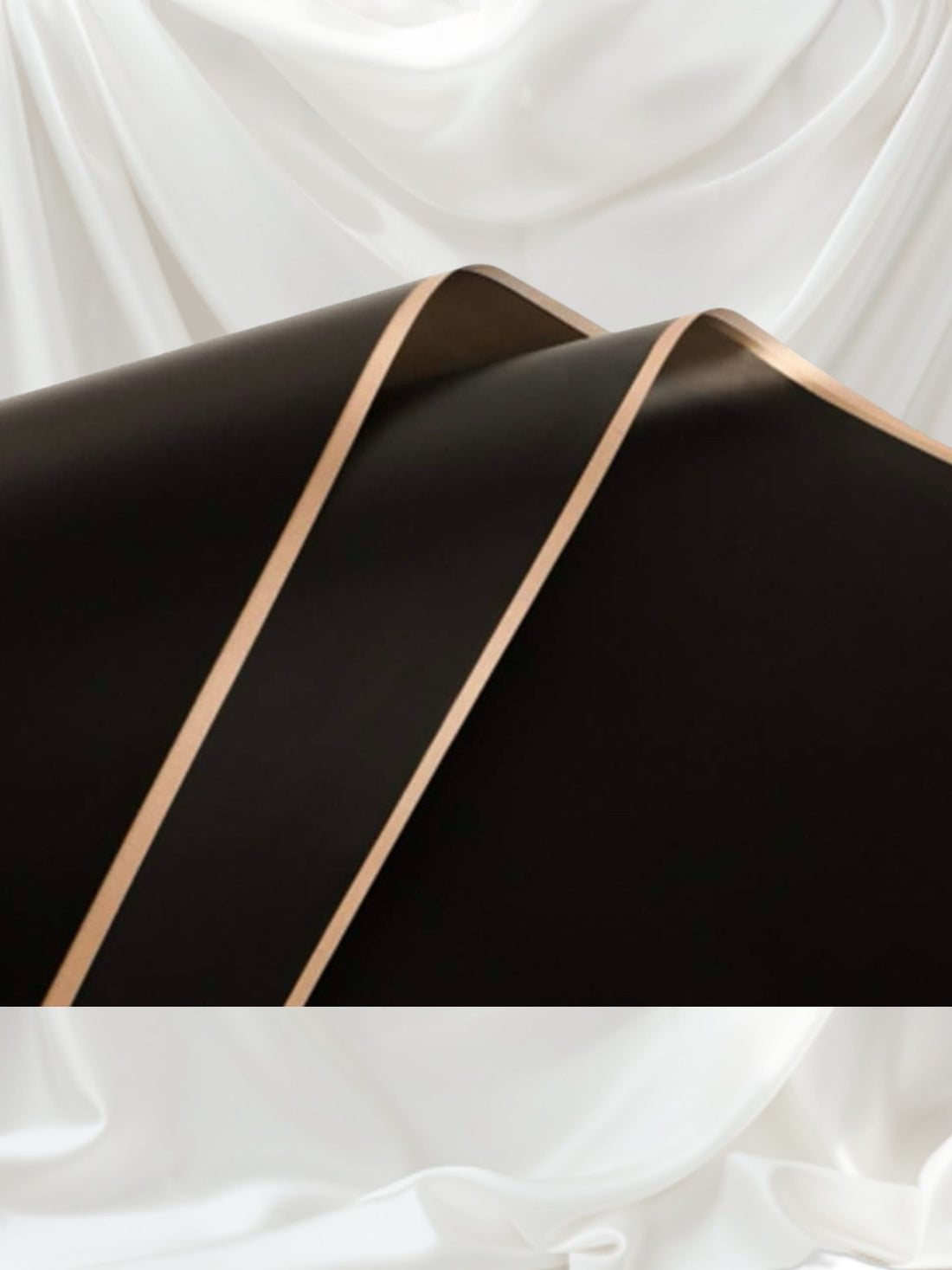 Golden Edge Wrapping Paper